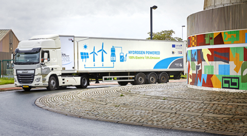 Waterstofregio 2.0: Colruyt Group test als eerste in Europa een 44 ton waterstoftruck